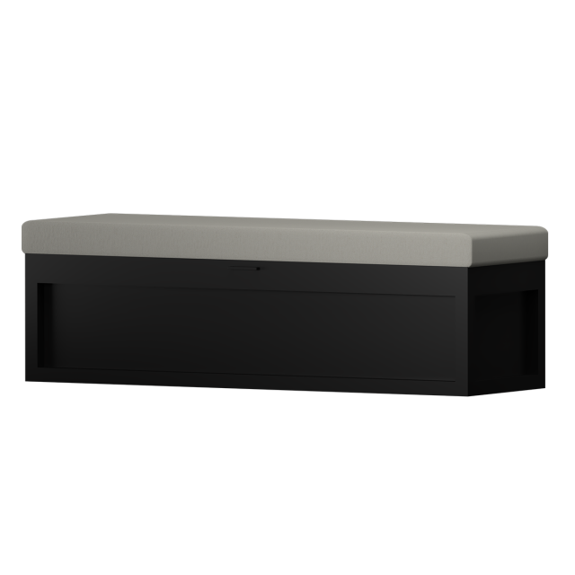 Custom Storage Ottoman