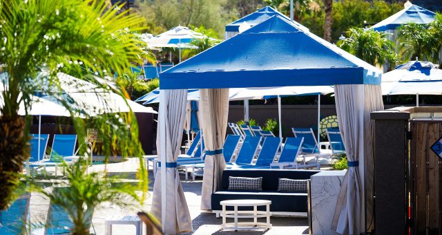 : Cabana w/ Sunbrella Top & Curtains - 2